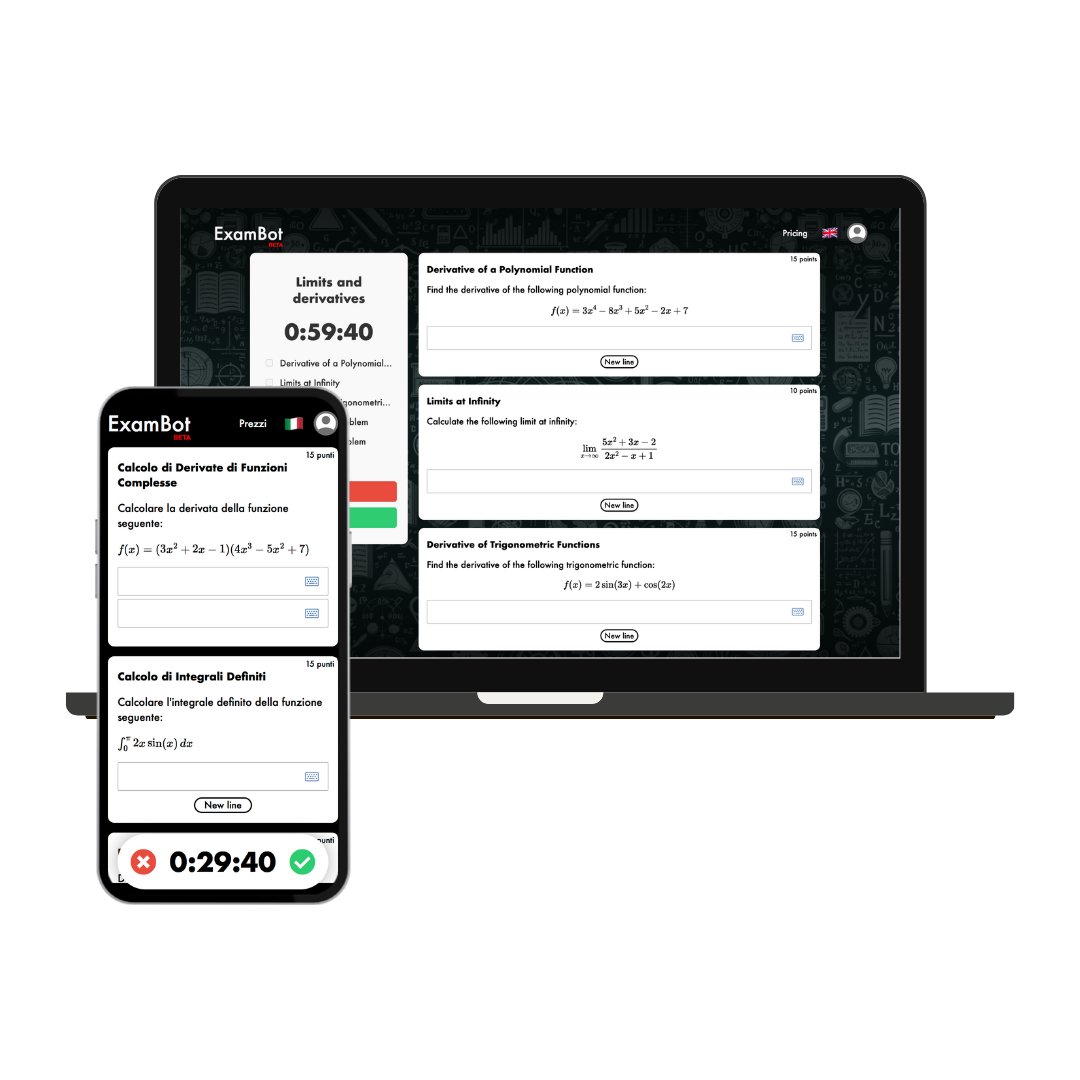 ExamBot product preview